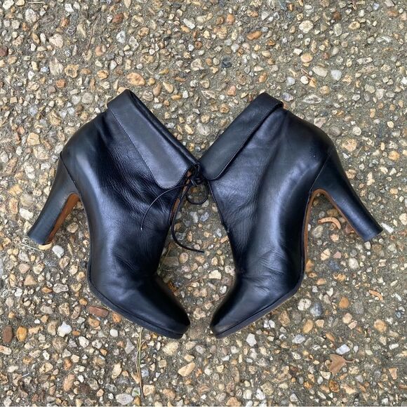 Vintage unusual ADRY made in ITALY ankle boots size 7 punk goth witchy fashion - Picture 4 of 7